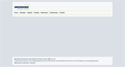 Desktop Screenshot of imogrund.de